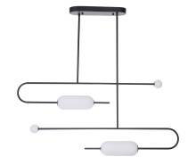 Craftmade 53874-FB-LED - Tuli LED Island in Flat Black