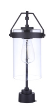 Craftmade ZA3315-MN - Franklin 1 Light Outdoor Post Mount in Midnight