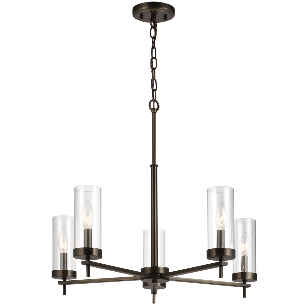 Zire Five Light Chandelier