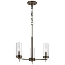 Visual Comfort & Co. Studio Collection 3190303EN-778 - Zire Three Light Chandelier