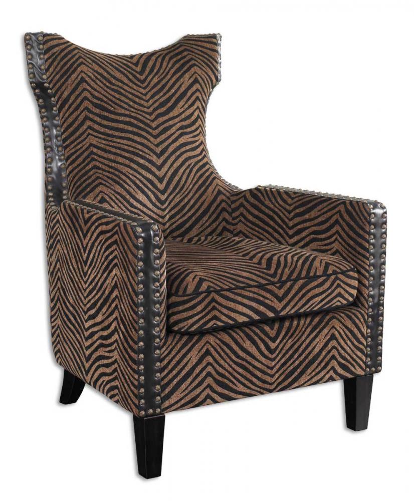 Uttermost Kimoni Wing Back Armchair