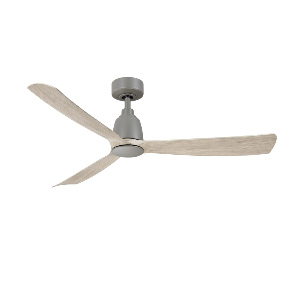 Kute 52 inch Indoor/Outdoor Ceiling Fan - Antique Graphite with Light Oak blades