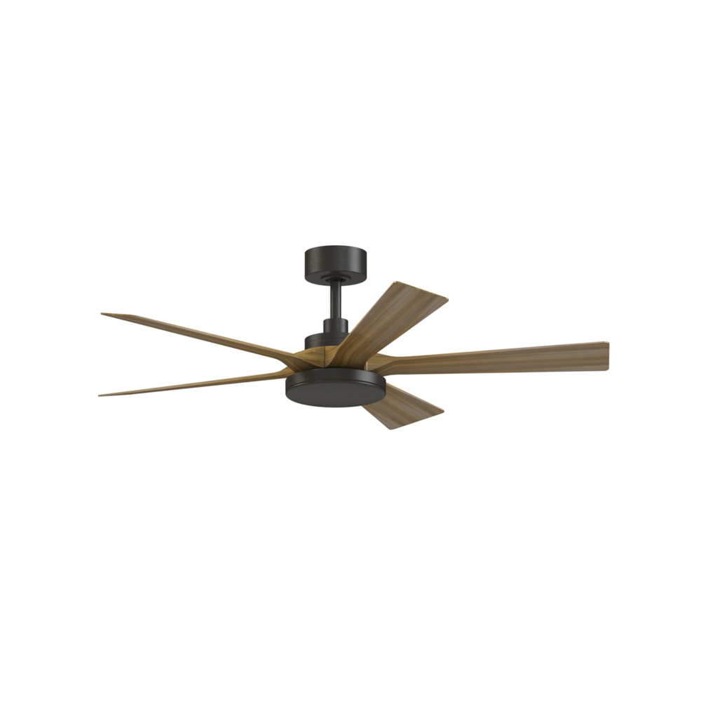 TorchAire 52 in Indoor/Outdoor Ceiling Fan with LED CCT Select Light Kit - Dark Bronze w/ Koa blades