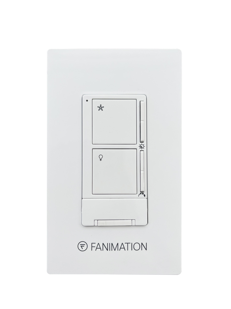 Wall Control - 3 Fan Speeds & CCT LT - White